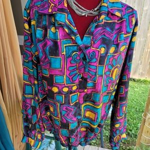 Fun and Vibrant Blouse